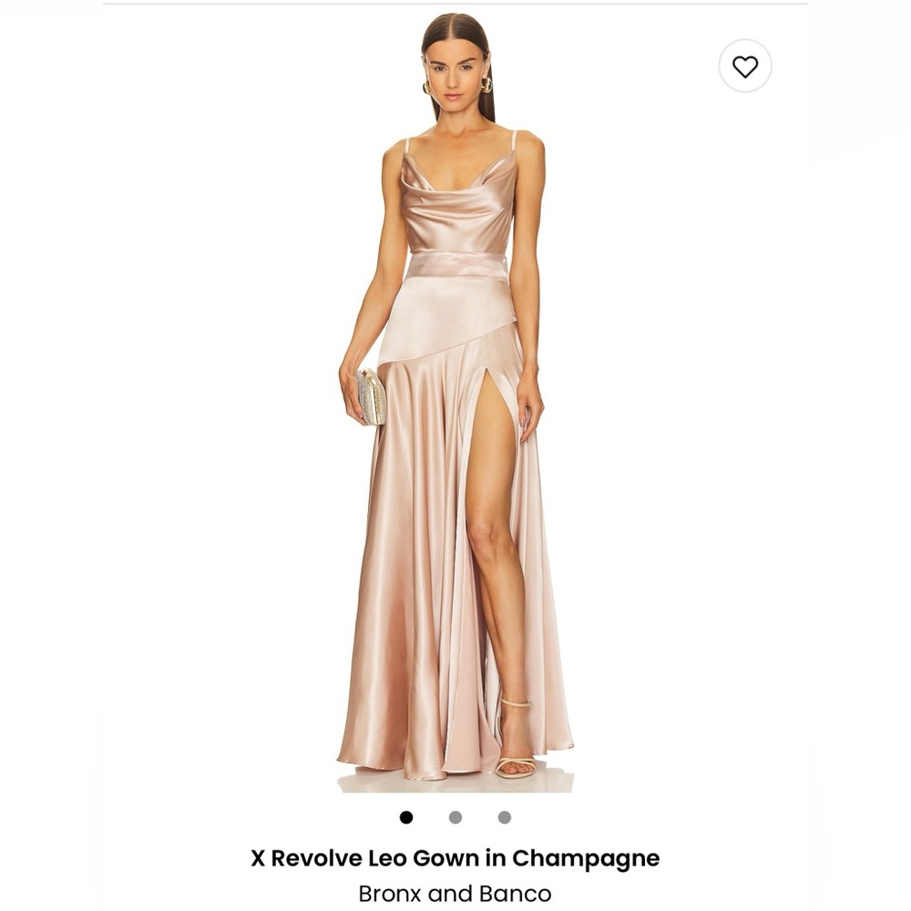 Bronx and Banco Champagne Gown